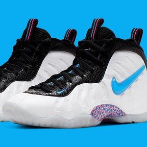 Nike Little Posite Pro GS Foamposite Shoes 3D, Size 6Y
